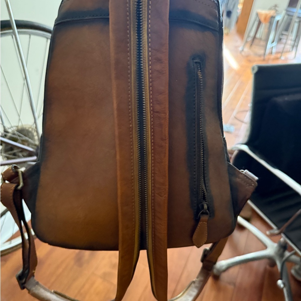 Stylish leather backpack from Amazon - image 3